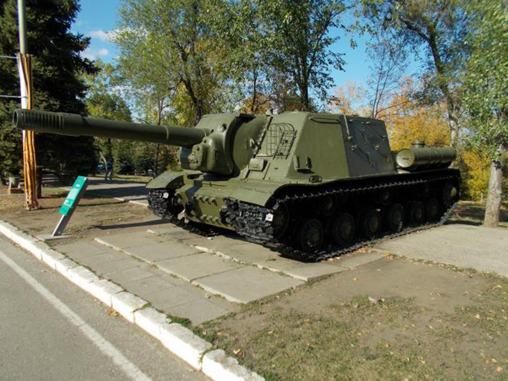  Самоходная артиллерийская установка ИСУ-152  