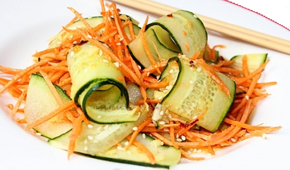  Овощной тайский салат 