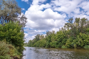 Место впадения речки Баланда в Медведицу